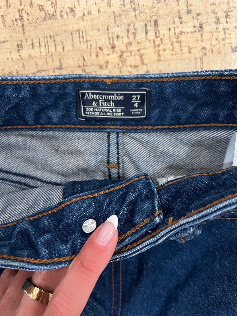 Abercrombie & Fitch Vintage A-Line Skirt - Picture 2 of 3
